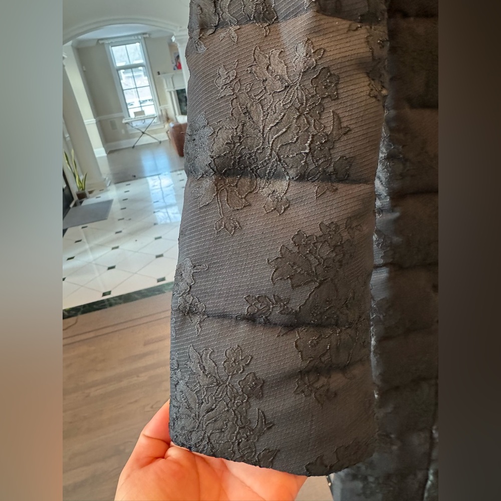VERA WANG black lace coat - Picture 7 of 8